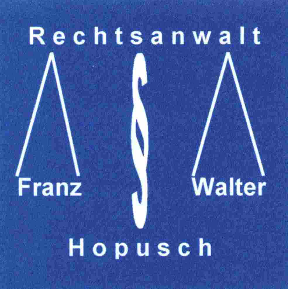 Logo der Kanzlei Franz Walter Hopusch